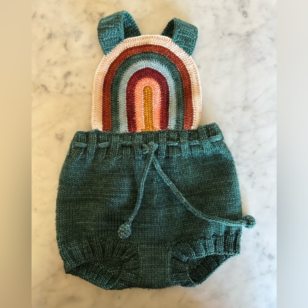 Misha & Puff knitted romper